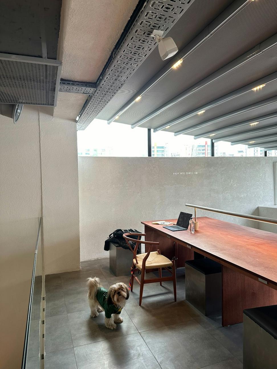 Our studio workspace